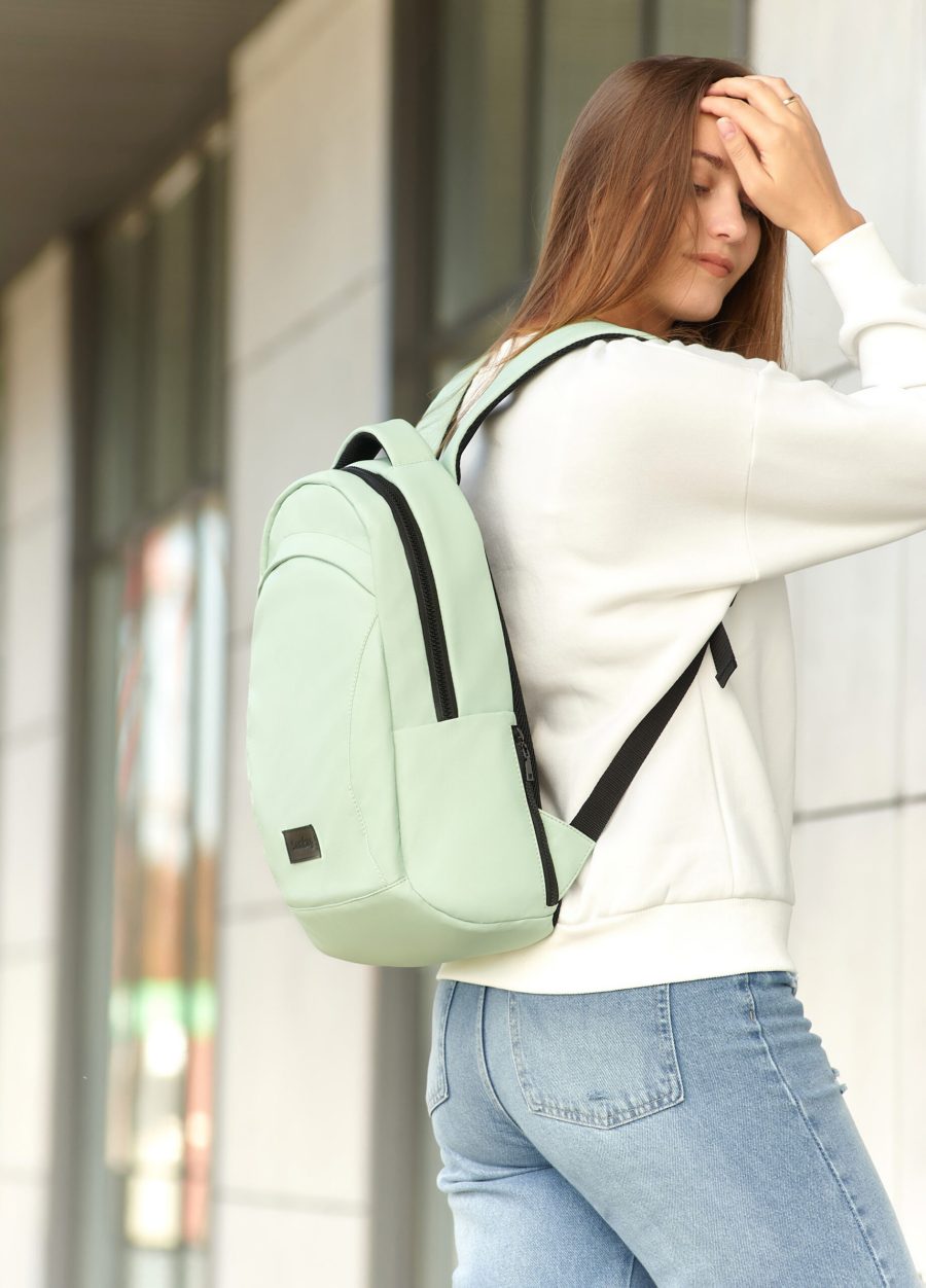 Рюкзак жіночий Sambag Zard LZN м’ятний