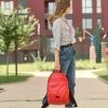 Рюкзак жіночий Sambag Zard LZN червоний