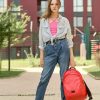 Рюкзак жіночий Sambag Zard LZN червоний