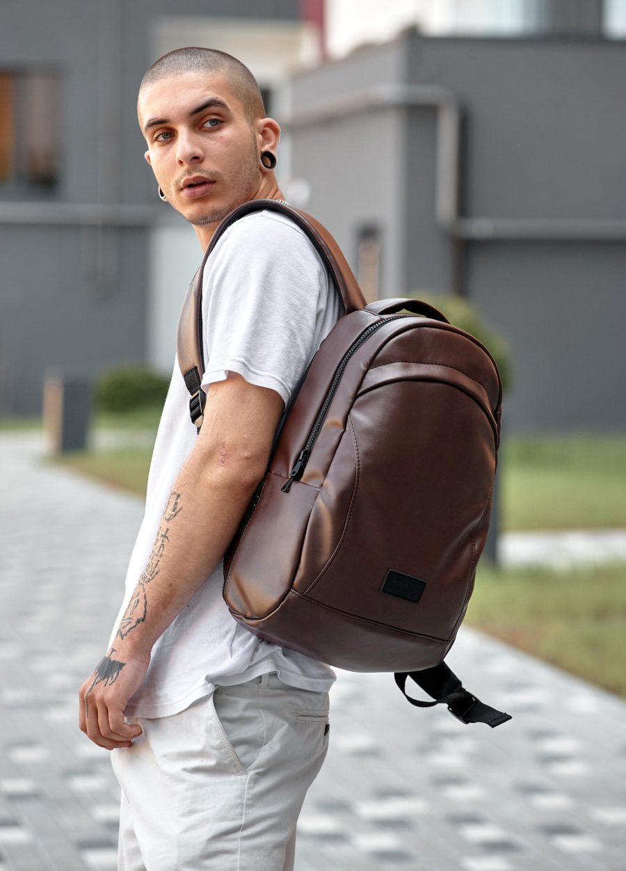 Мужской рюкзак Sambag Zard LZN шоколадный