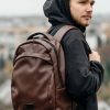 Мужской рюкзак Sambag Zard LZN шоколадный
