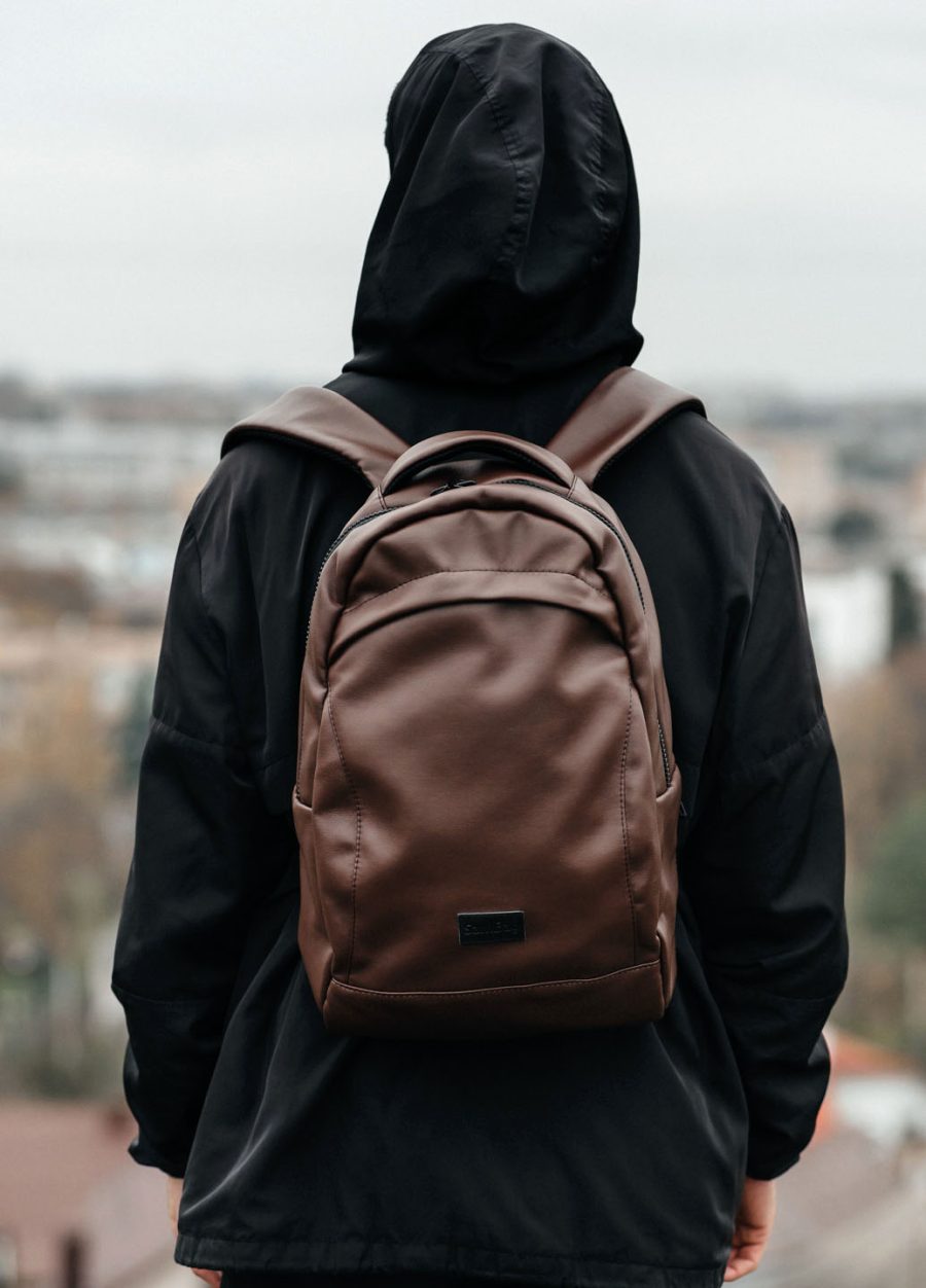 Мужской рюкзак Sambag Zard LZN шоколадный