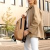 Женский рюкзак Sambag Zard LZN бежевый