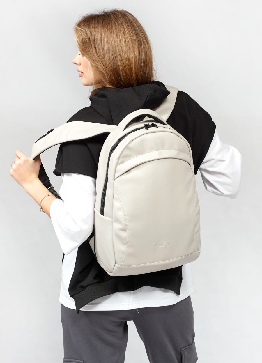 Рюкзак жіночий Sambag Zard LZN сірий