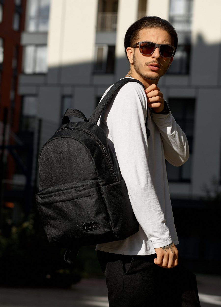 Рюкзак чоловічий Sambag Zard LST тканинний чорний