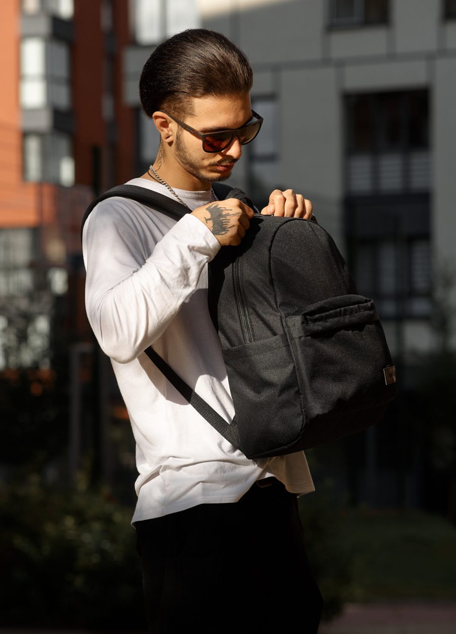 Рюкзак чоловічий Sambag Zard LST тканинний чорний