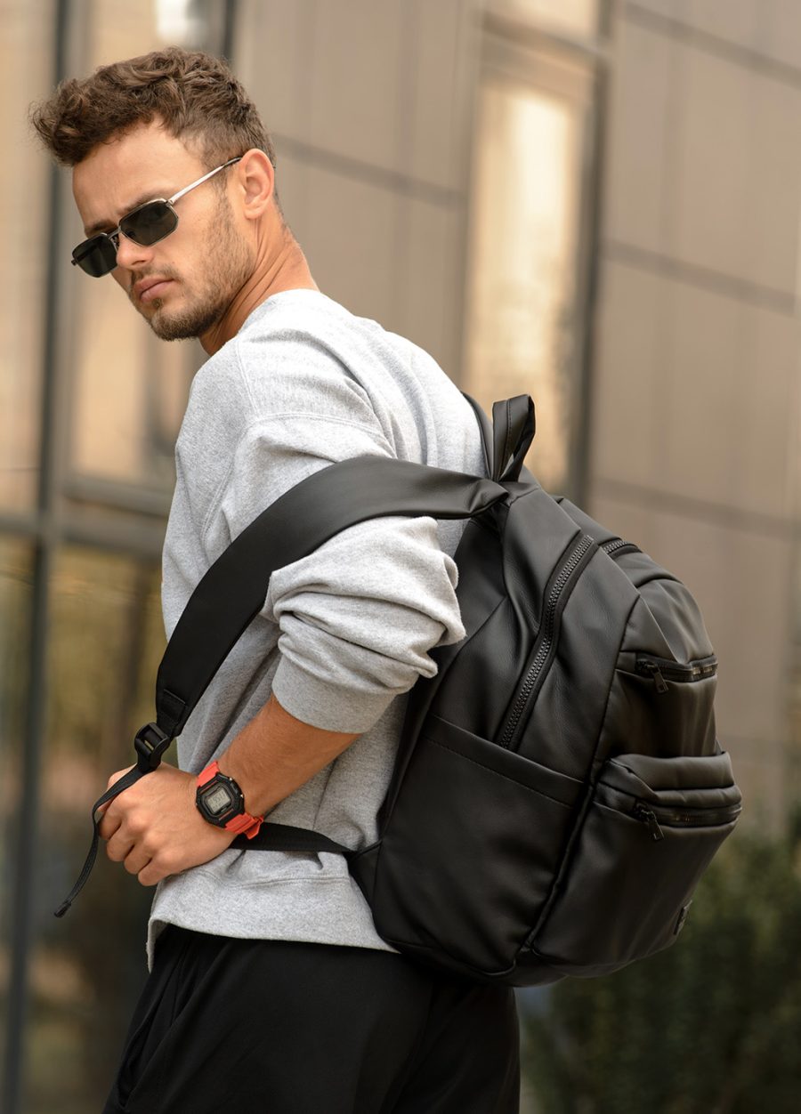 Мужской рюкзак Sambag Zard LKT черный