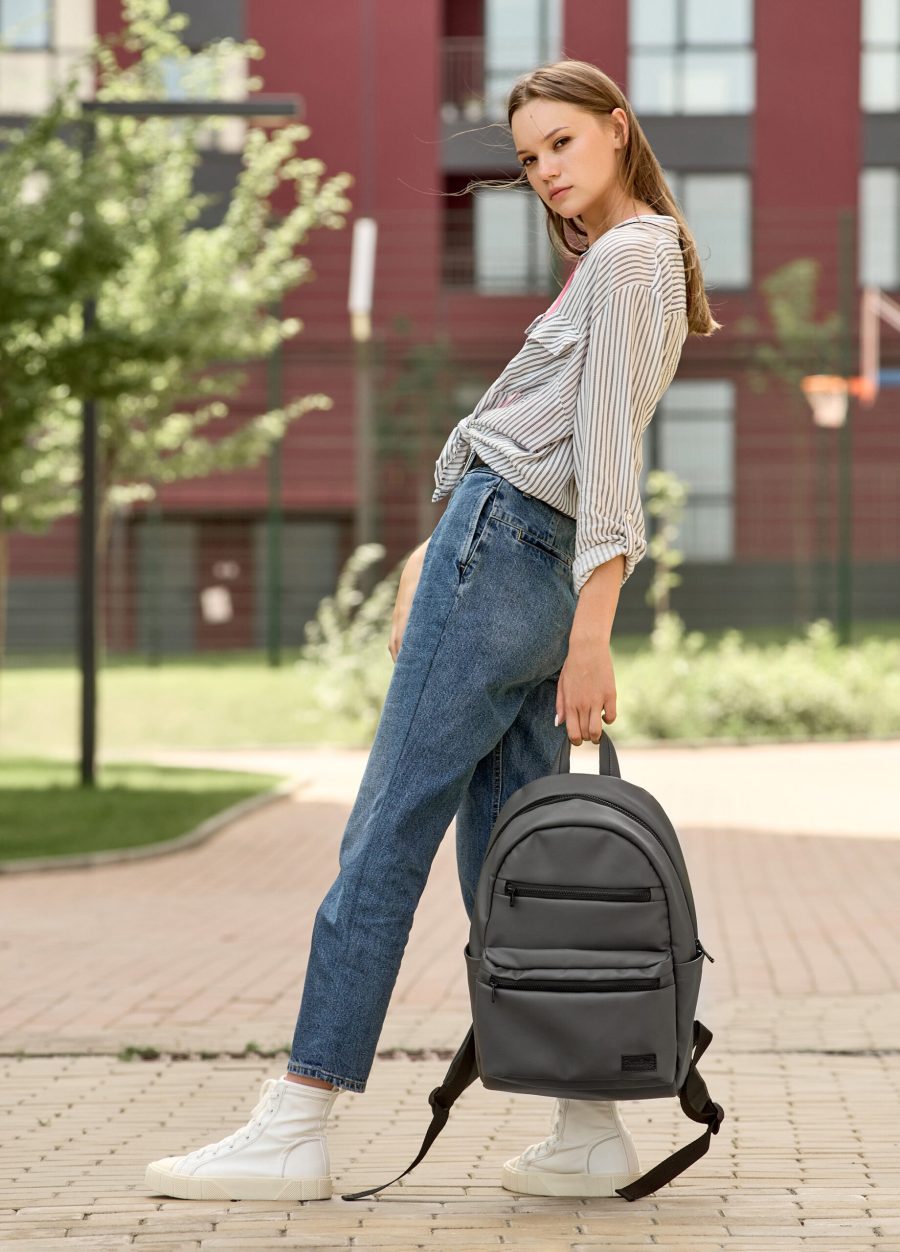 Женский рюкзак Sambag Zard LKT графитовый