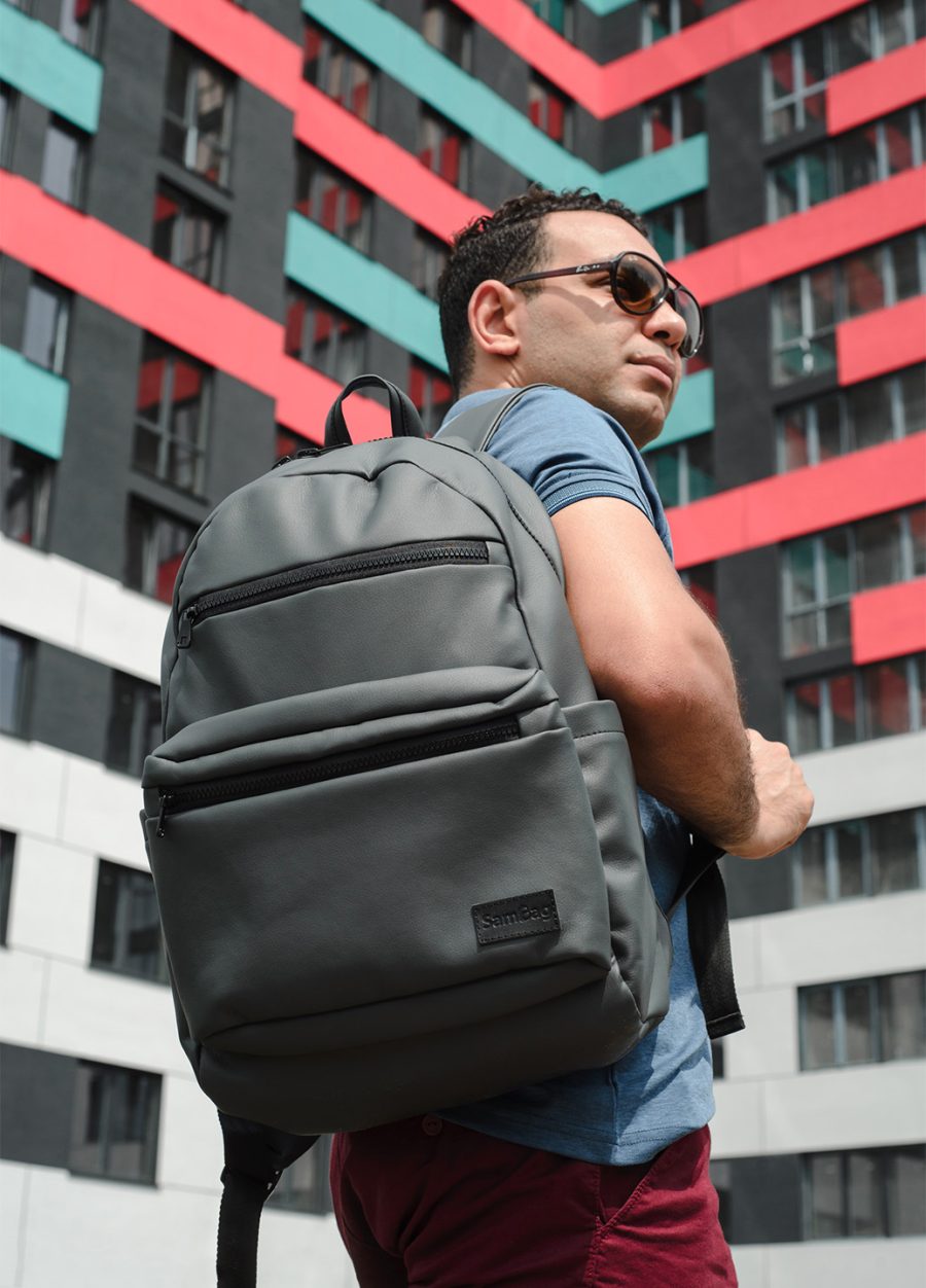 Мужской рюкзак Sambag Zard LKT графитовый