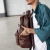 Рюкзак чоловічий Sambag Zard LKT шоколадний