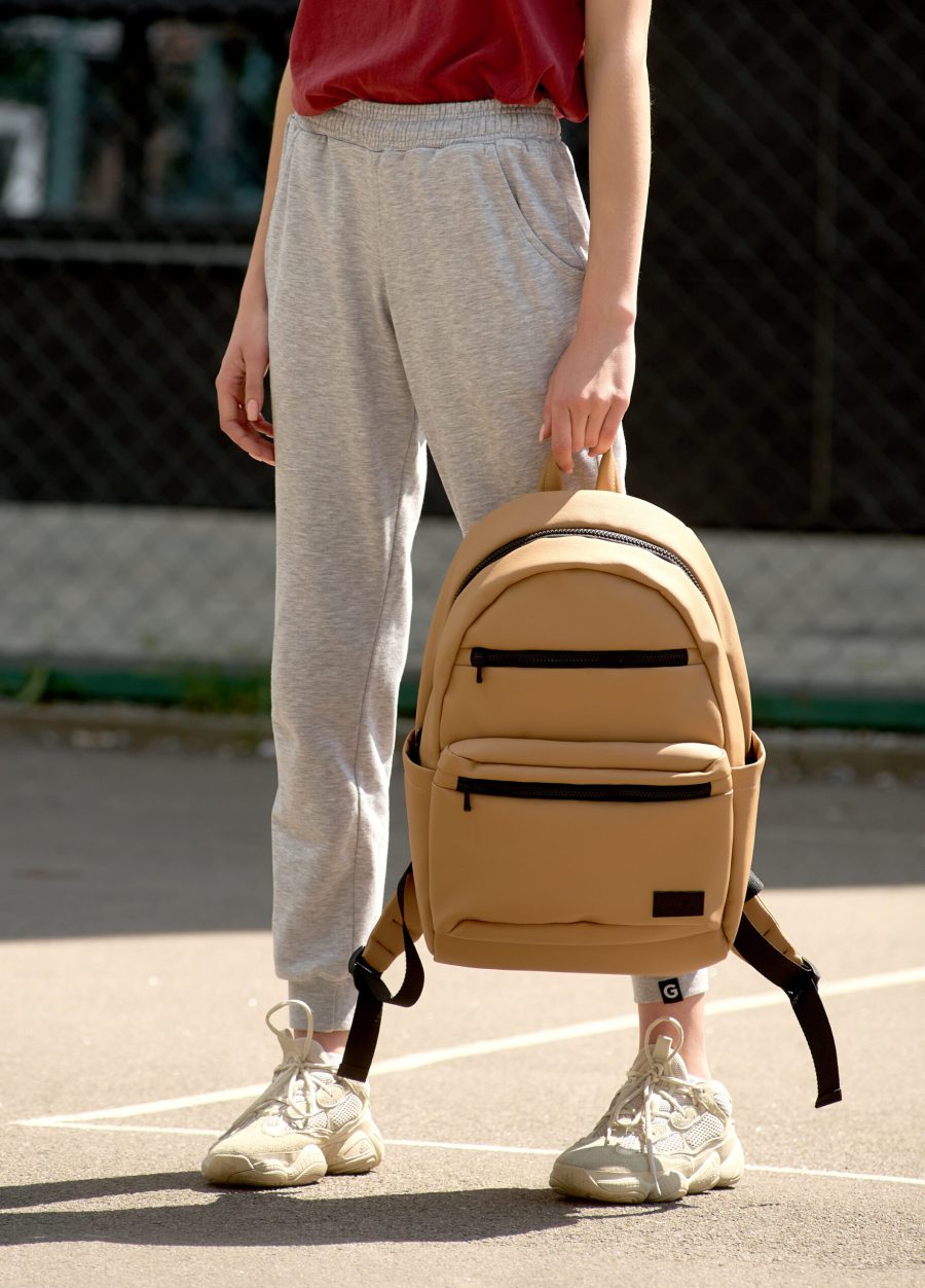 Рюкзак жіночий Sambag Zard LKT бежевий