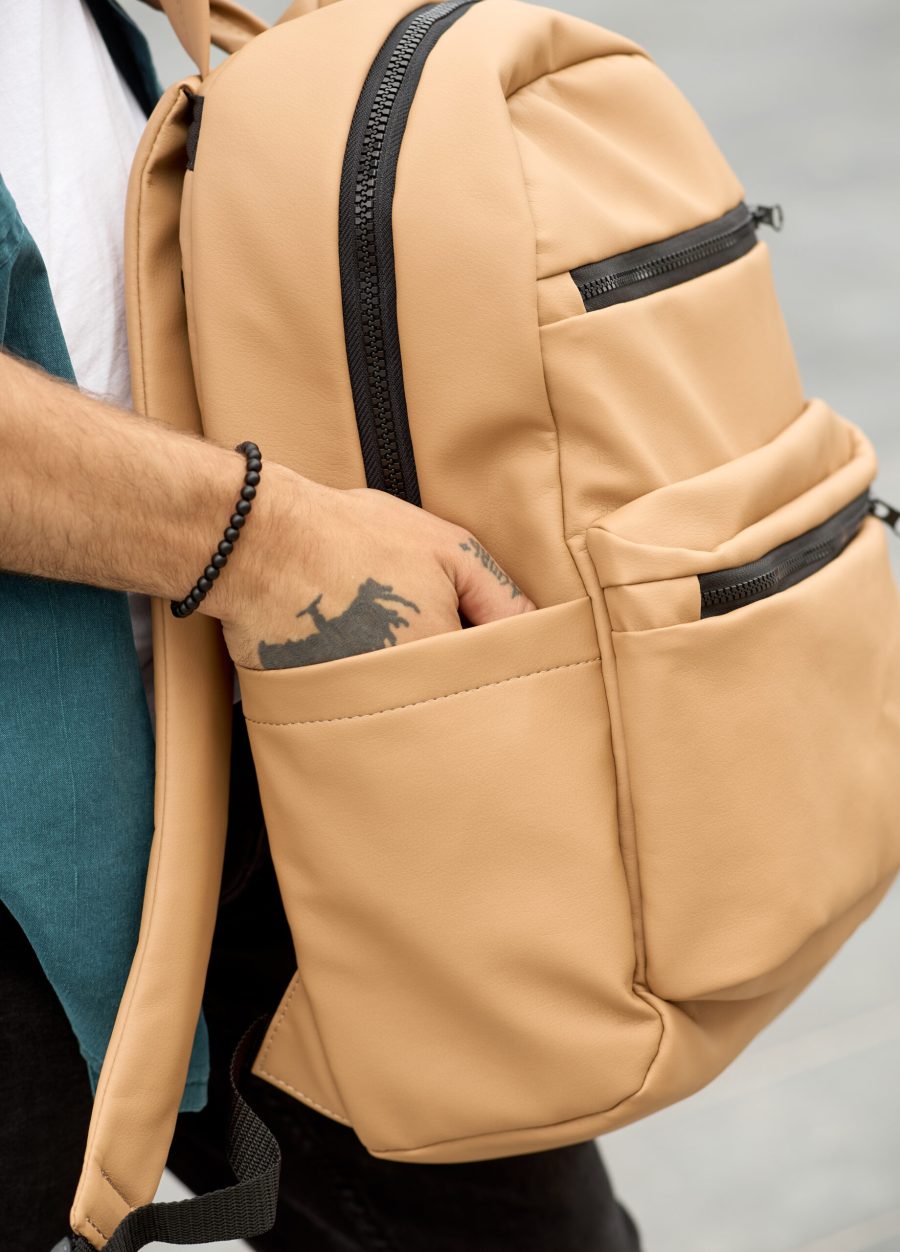 Рюкзак чоловічий Sambag Zard LKT бежевий