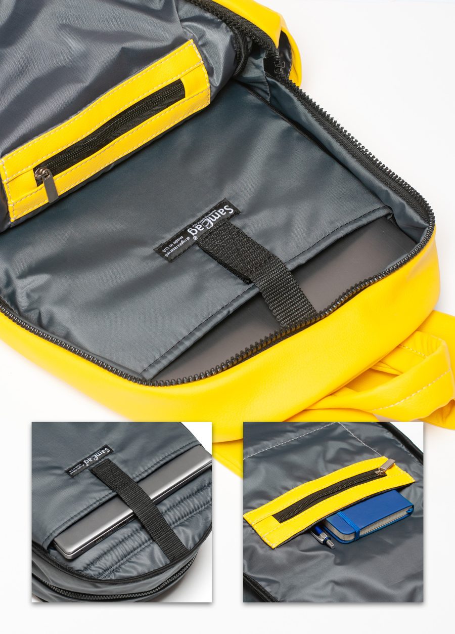 Рюкзак жіночий Sambag Zard LK жовтий