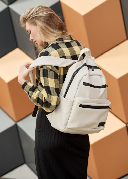 Женский рюкзак для ноутбука Sambag Zard LKT серый