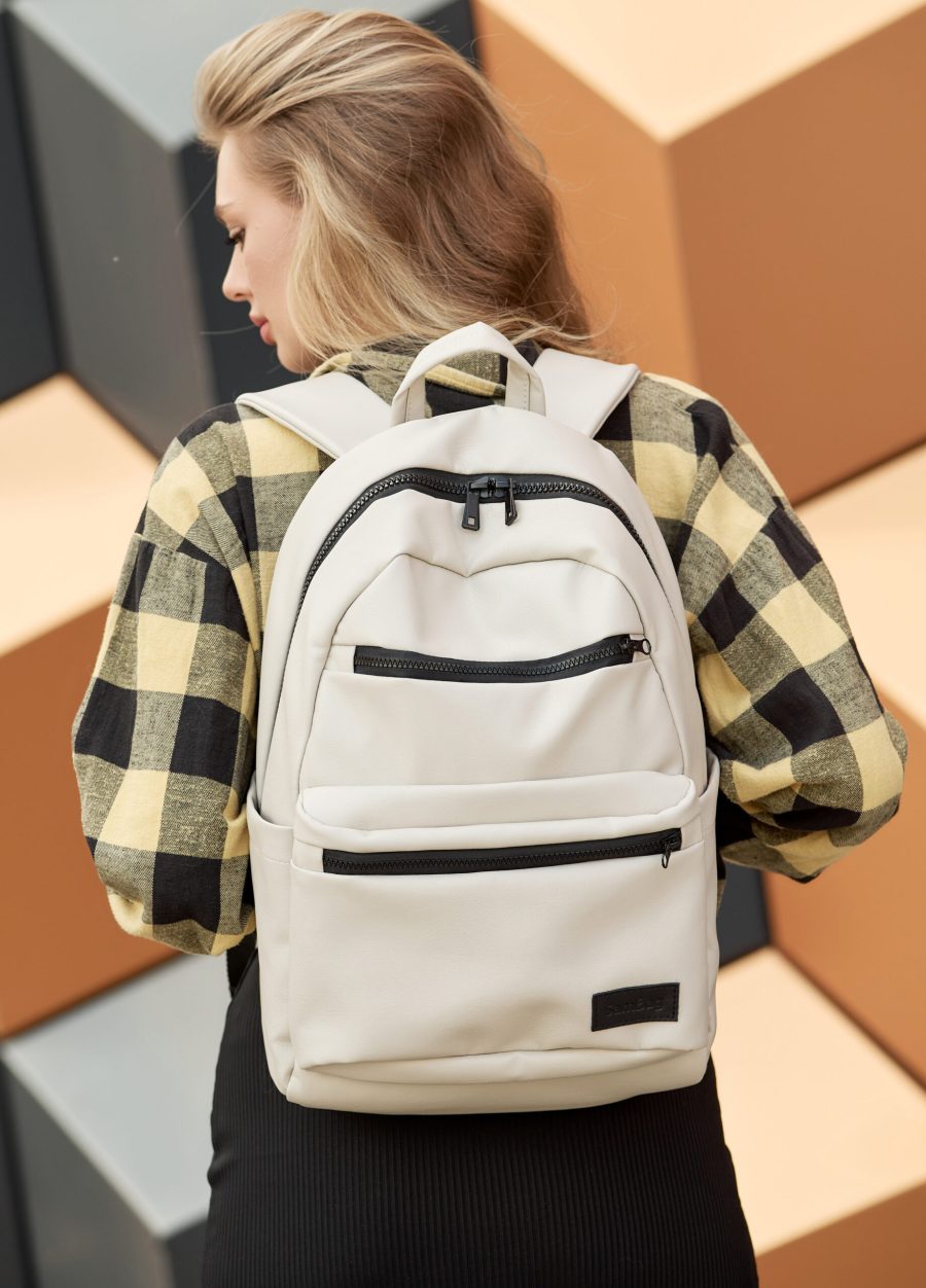 Рюкзак жіночий для ноутбука Sambag Zard LKT сірий