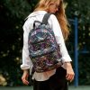 Рюкзак жіночий Sambag Zard з принтом наві