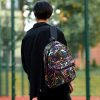 Рюкзак чоловічий Sambag Zard LKT з принтом чорний