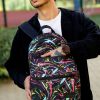 Рюкзак чоловічий Sambag Zard LKT з принтом чорний