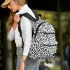 Женский рюкзак Sambag Zard LK Graphity черный с белым