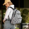 Женский рюкзак Sambag Zard LK Graphity черный с белым
