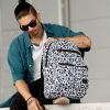 Рюкзак чоловічий Sambag Zard LKT принт білий з чорним