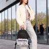 Рюкзак жіночий Sambag Zard SM чорний з білим
