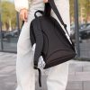 Рюкзак жіночий Sambag Zard SM чорний з білим