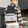 Мужской рюкзак Sambag Zard SM черный с белым