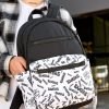 Мужской рюкзак Sambag Zard SM черный с белым