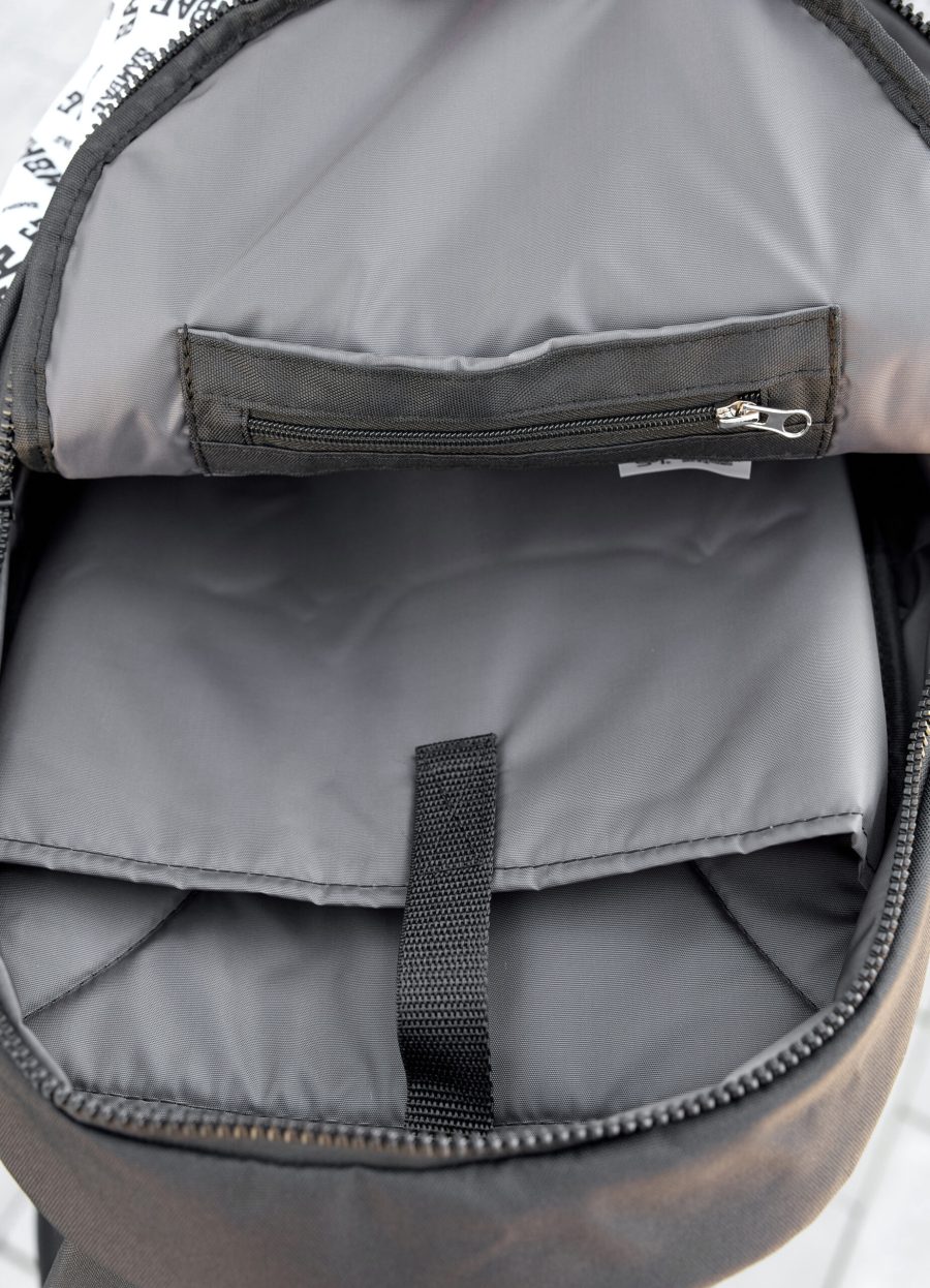 Мужской рюкзак Sambag Zard SM черный с белым