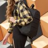 Рюкзак жіночий Sambag Zard LRT тканинний чорний