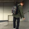 Рюкзак чоловічий Sambag Zard LRT чорний з принтом