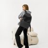 Рюкзак жіночий Sambag Zard Dart чорний з перфорацією