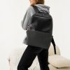 Рюкзак жіночий Sambag Zard Dart чорний з перфорацією