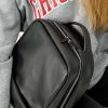 Рюкзак жіночий Sambag Zard Dart чорний з перфорацією
