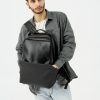 Мужской рюкзак Sambag Zard Dart черный с перфорацией