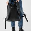 Рюкзак жіночий Sambag Rene LZS крокодил чорний