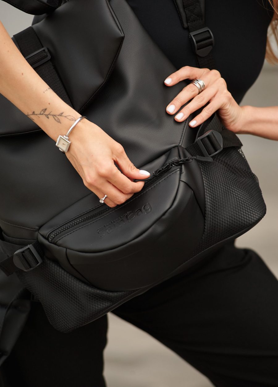 Рюкзак жіночий Sambag ReneDouble чорний
