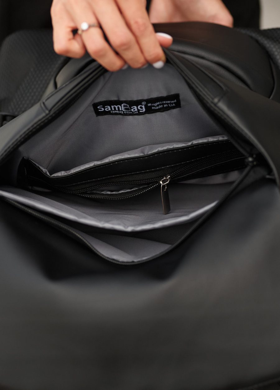 Рюкзак жіночий Sambag ReneDouble чорний