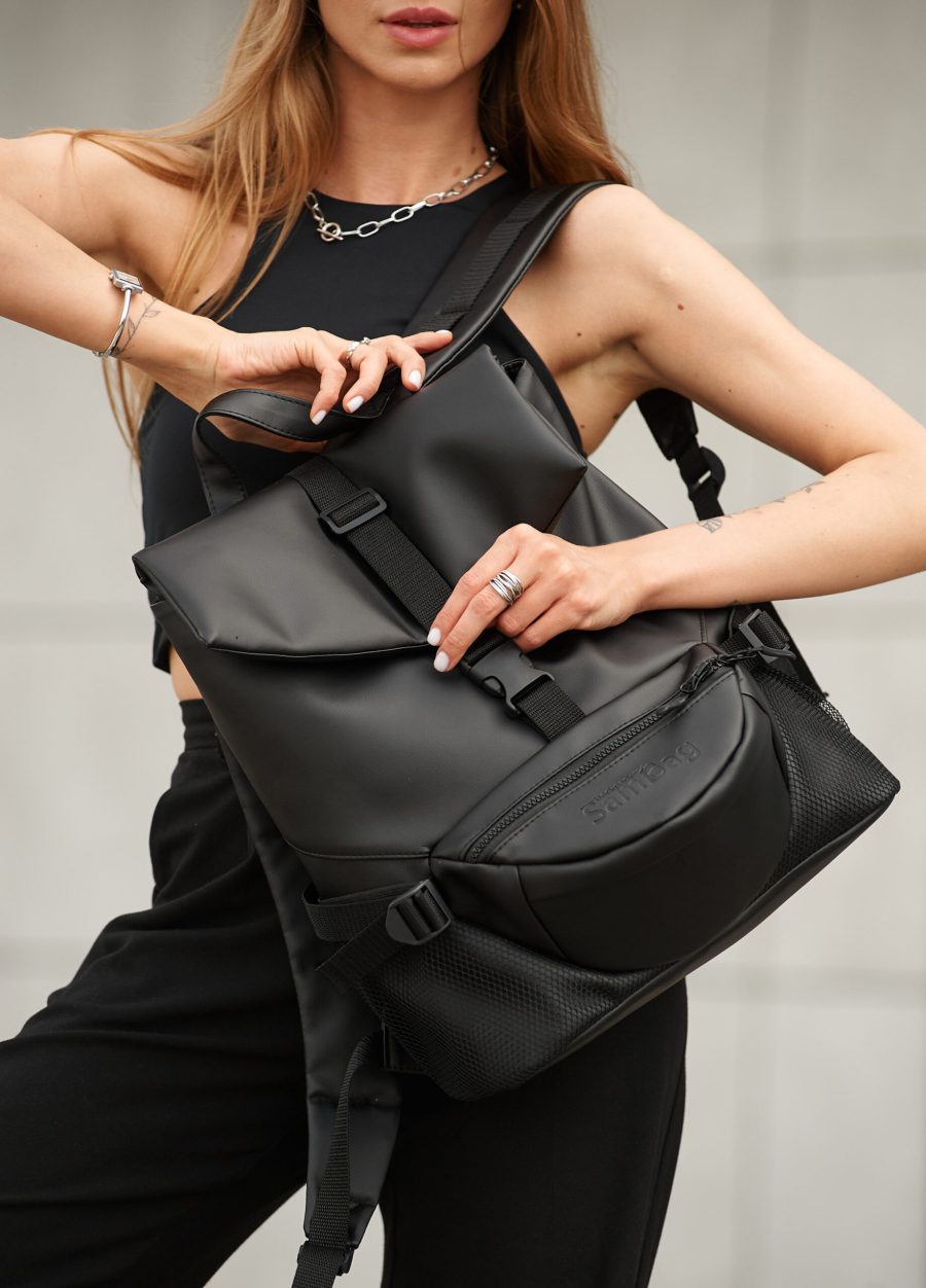 Рюкзак жіночий Sambag ReneDouble чорний