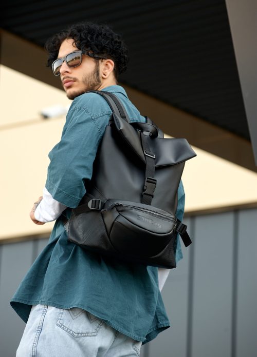 Рюкзак чоловічий Sambag ReneDouble чорний