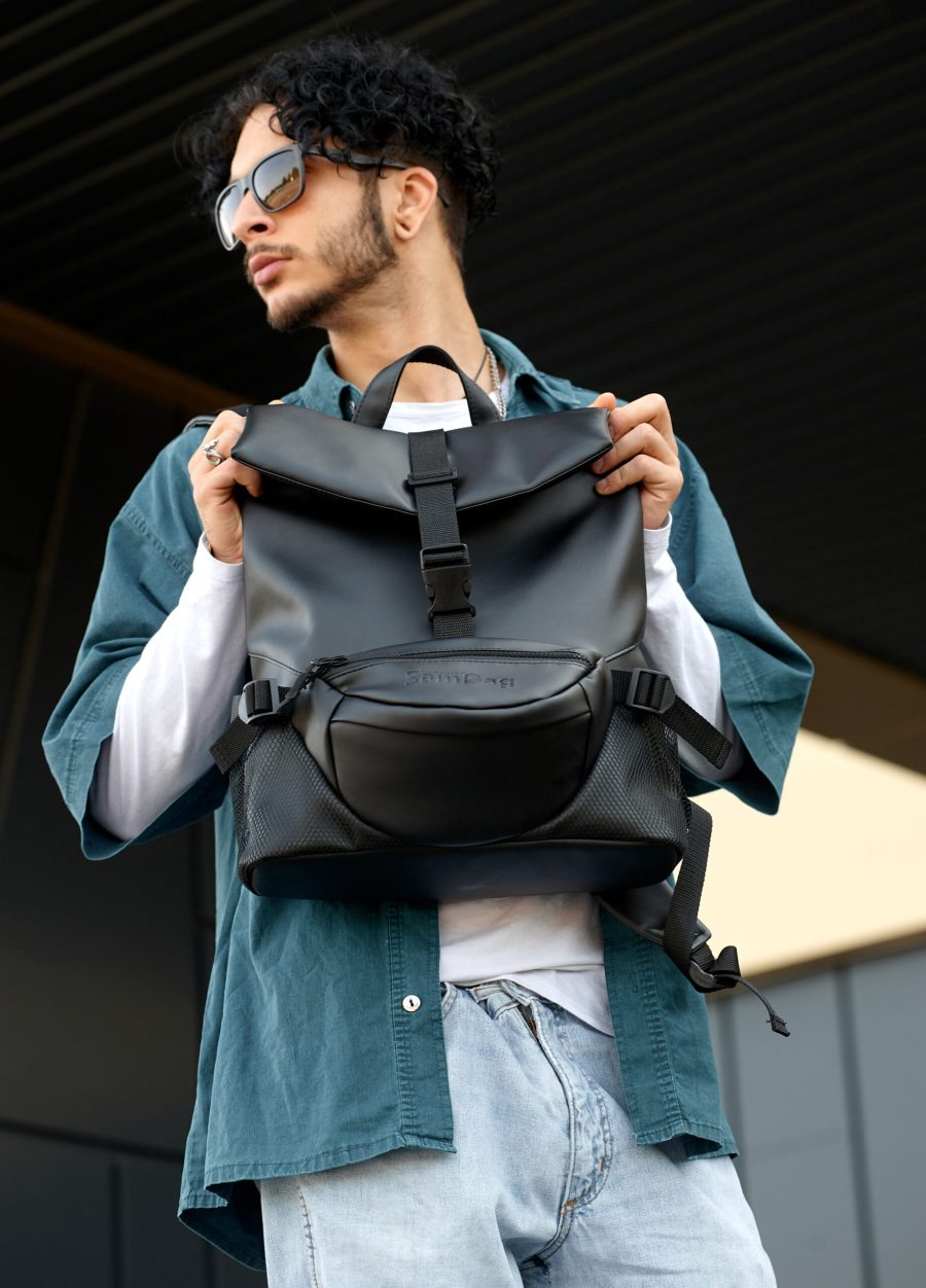 Рюкзак чоловічий Sambag ReneDouble чорний