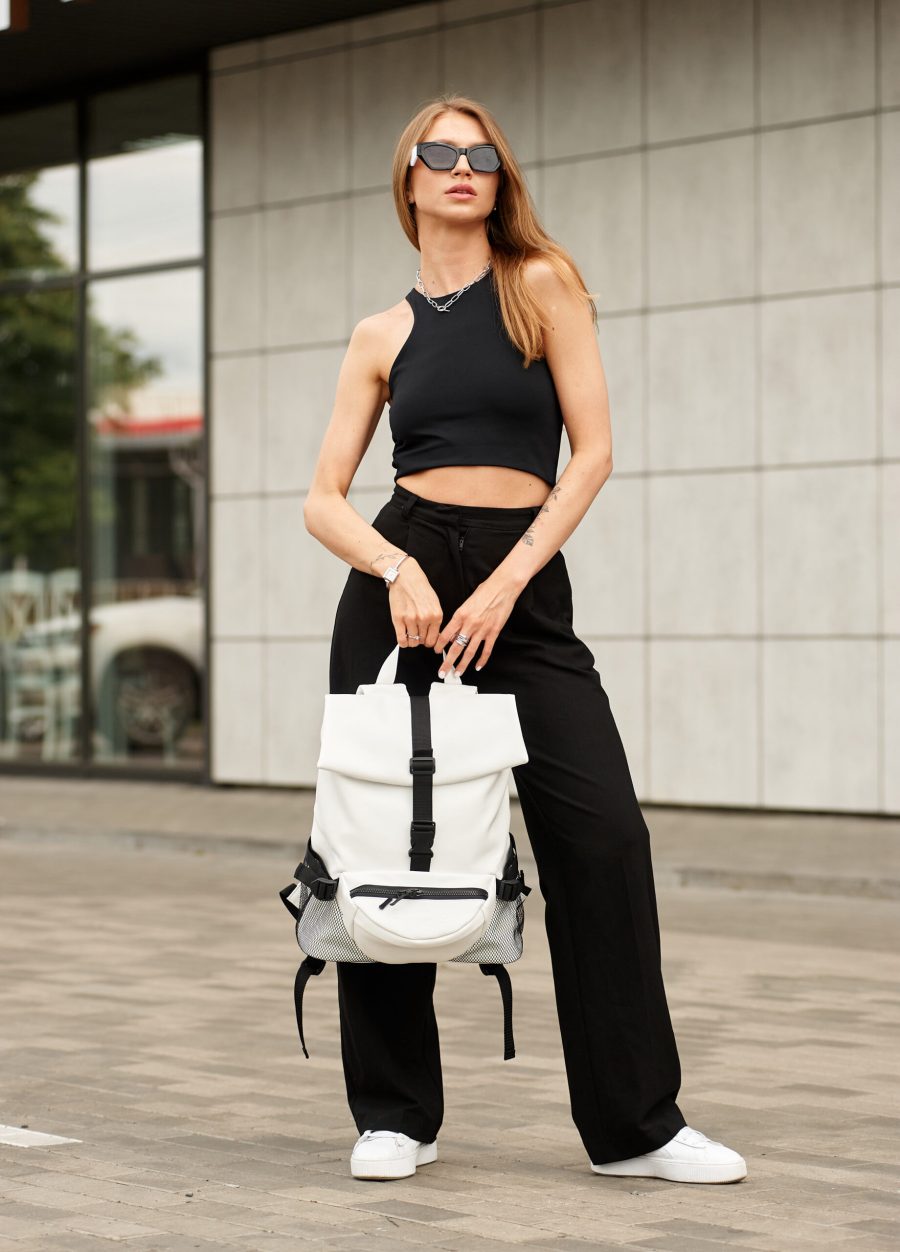 Рюкзак жіночий Sambag ReneDouble білий