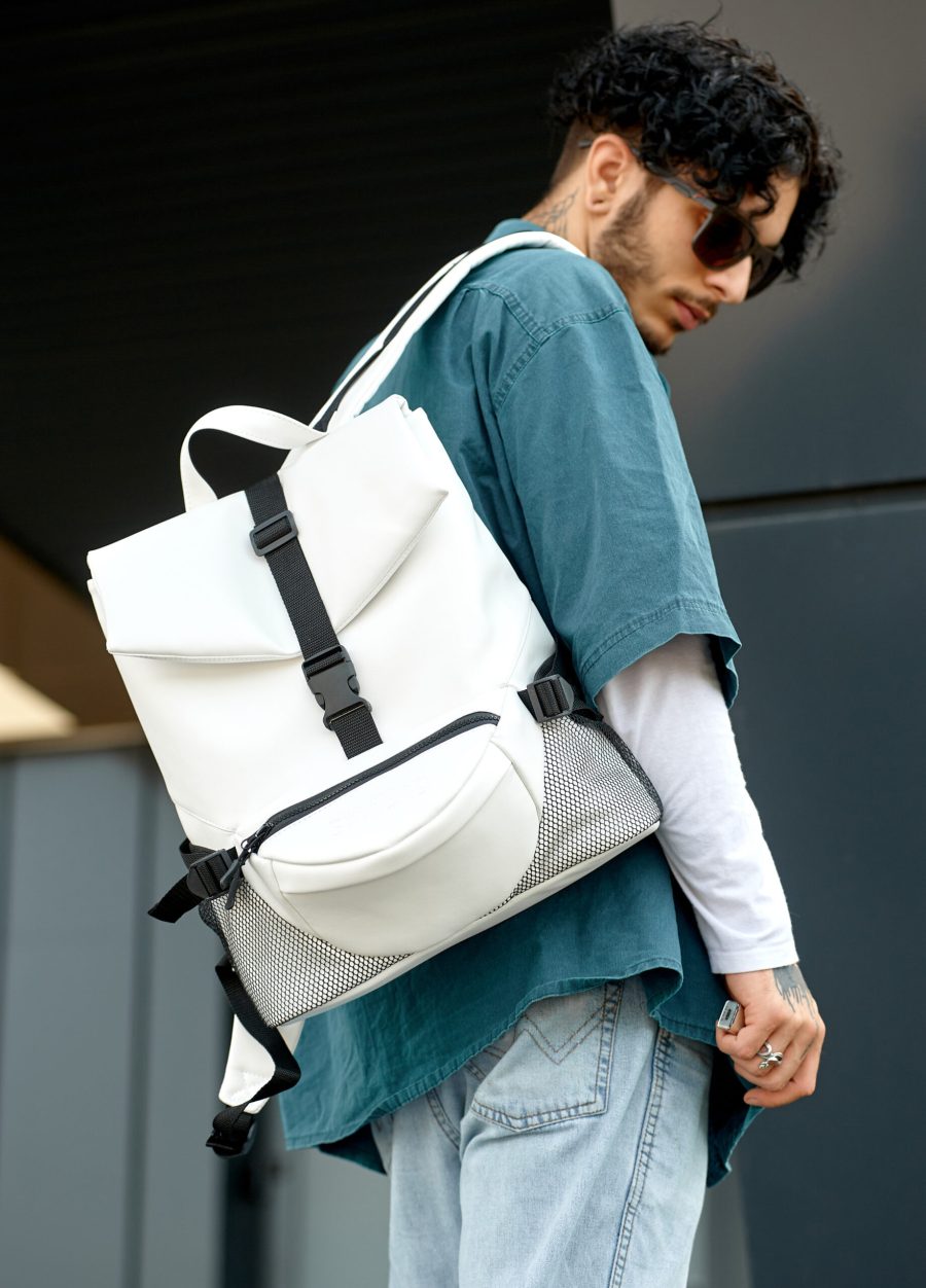 Рюкзак чоловічий Sambag ReneDouble білий
