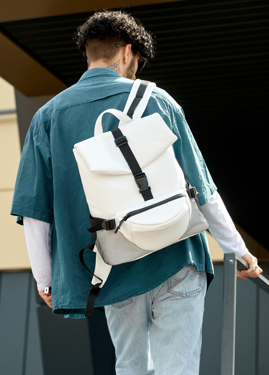 Рюкзак чоловічий Sambag ReneDouble білий