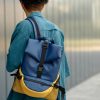 Рюкзак чоловічий Sambag ReneDouble блкатиний з жовтим