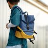 Рюкзак чоловічий Sambag ReneDouble блкатиний з жовтим