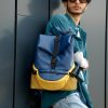 Рюкзак чоловічий Sambag ReneDouble блкатиний з жовтим