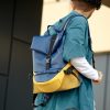 Рюкзак чоловічий Sambag ReneDouble блкатиний з жовтим