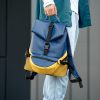 Рюкзак чоловічий Sambag ReneDouble блкатиний з жовтим